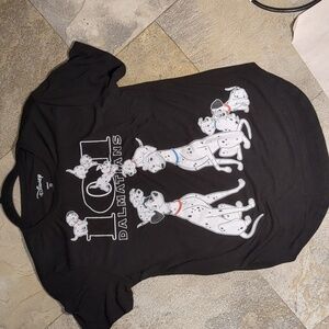 Disney 101 Dalmatians ladies short sleeve T-shirt. Med 7/9